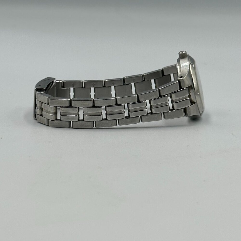 3/$30 Fossil Watch Women Silver Tone White Dial Date Flawed Crystal 7.25" - Picture 9 of 14